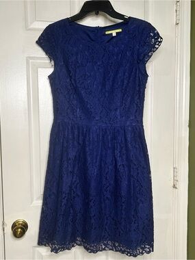 Gianni Bini Royal Blue Lace Dress